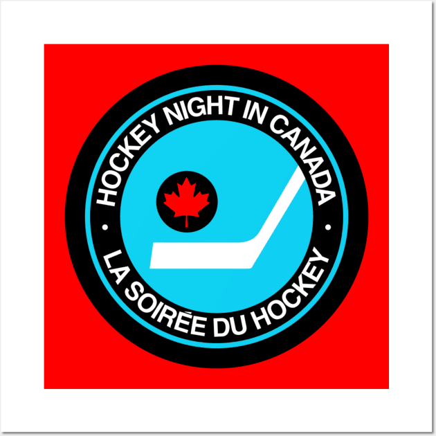 Hockey Night In Canada Wall Art by INLE Designs
